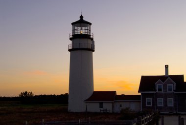 Cape Cod Lighthouse at Sunset