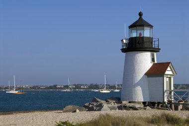 Most Popular Lighthouse on Nantucket Island clipart