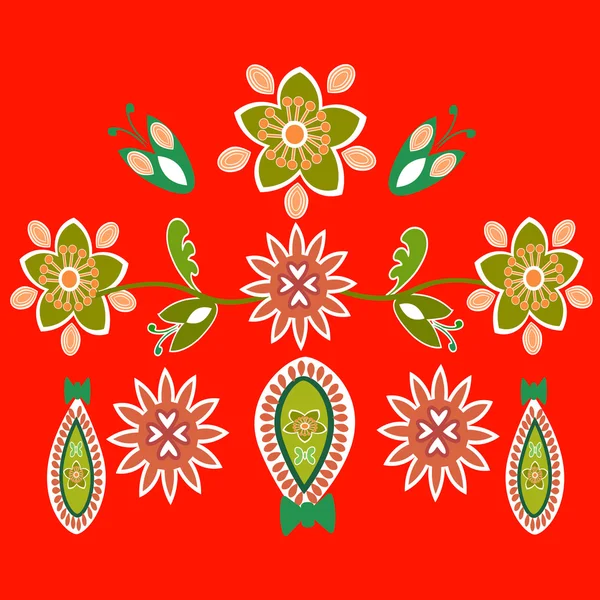 Hint tarzı renkler boho punk desende