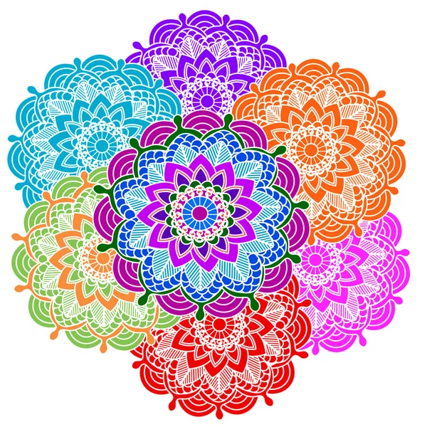 Hint tarzı renkler boho punk desende