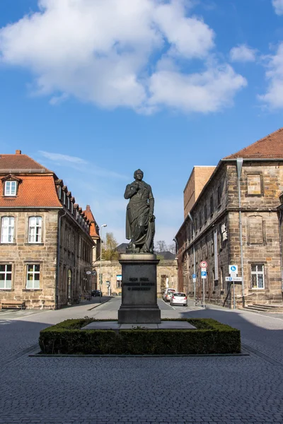 Jean-Paul standbeeld in Bayreuth, Duitsland, 2015 — Stockfoto