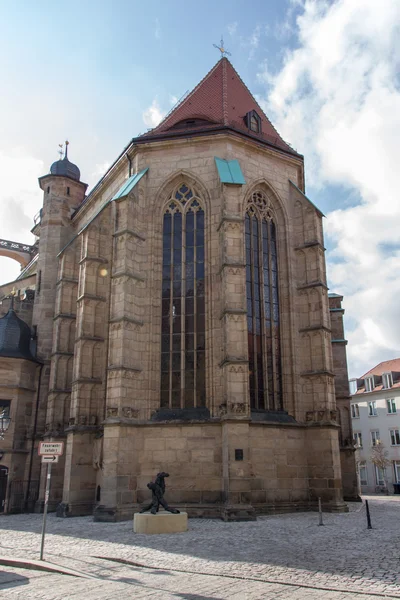 Bayreuth, Almanya, 2015 yılında Kutsal Ruh'un kilise — Stok fotoğraf