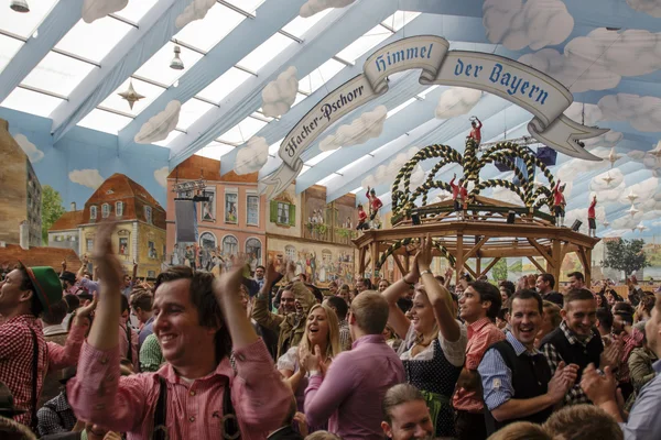 Hacker Festzelt Oktoberfest, Münih, Almanya, 2015