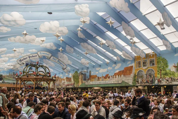 Hacker Festzelt Oktoberfest, Münih, Almanya, 2015