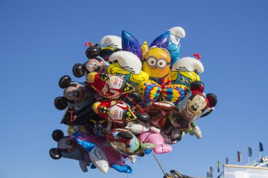 Münih'teki Oktoberfest'te Balonlar, Almanya, 2015