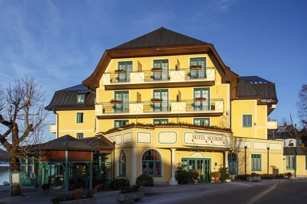 Hotel Seerose w Fuschl am See, Austria, 2016 — Zdjęcie stockowe