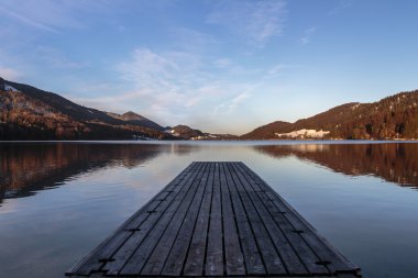 Fuschlsee Salzkammergut, Avusturya, 2016 yılında