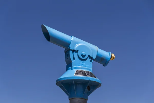 Blue telescope at the Kehlstein, Germany, 2015 — Stock Photo, Image