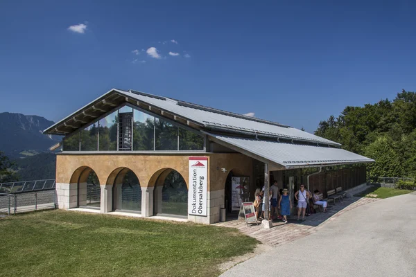 Dokumentation Edifício Obersalzberg perto de Berchtesgaden na Alemanha, 2015 — Fotografia de Stock