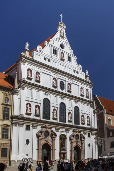 Iglesia de San Miguel en Munich, Alemania, 2015 — Foto de Stock