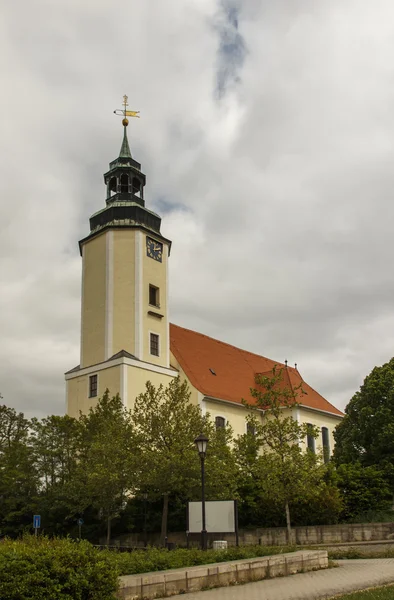 Igreja de St. Laurentius em Zwenkau, Alemanha, 2016 — Fotografia de Stock