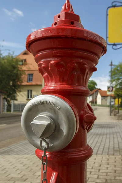Κόκκινο υδροληψίας στο Roemhild της Γερμανίας, 2016 — Φωτογραφία Αρχείου