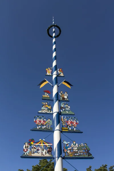 Viktualienmarkt en Munich, Baviera, Alemania, 2015 — Foto de Stock