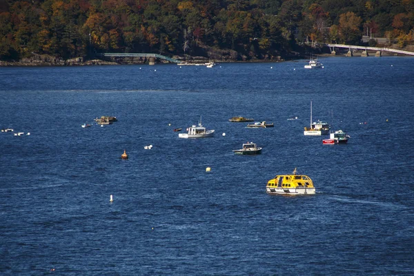 Bateau d'appel d'offres à Bar Harbor, États-Unis, 2015 — Photo