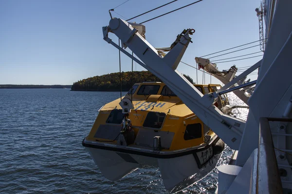 Barco de la tienda del barco en Bar Harbor, Estados Unidos, 2015 —  Fotos de Stock