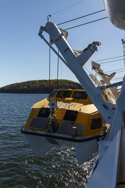 Barco proposta do navio em Bar Harbor, EUA, 2015 — Fotografia de Stock