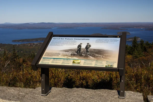 Parco nazionale dell'Acadia a Bar Harbor, USA, 2015 — Foto Stock