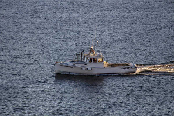 Barco de pesca em Bar Harbor, EUA, 2015 — Fotografia de Stock