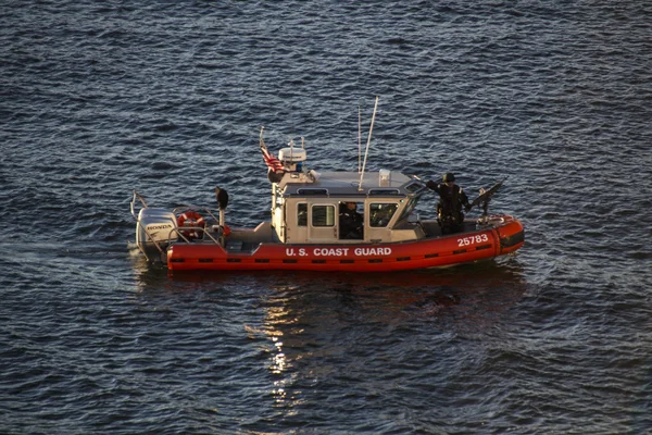 Guardacostas en Bar Harbor, Estados Unidos, 2015 — Foto de Stock