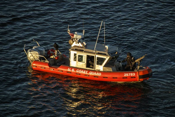 Guardacostas en Bar Harbor, Estados Unidos, 2015 — Foto de Stock