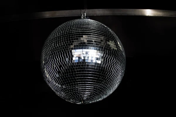 Ezüst Disco Mirror Ball, 2015-re Stock Fotó