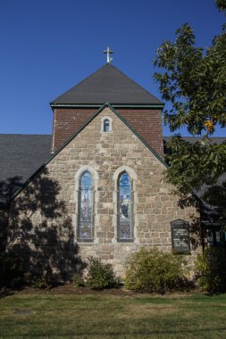 St. Saviour'ın Episcopal kilise Bar Harbor, ABD, 2015