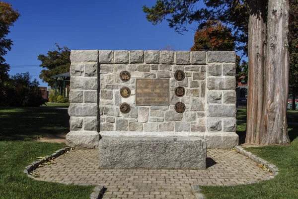 Memorial en Bar Harbor, Estados Unidos, 2015 — Foto de Stock