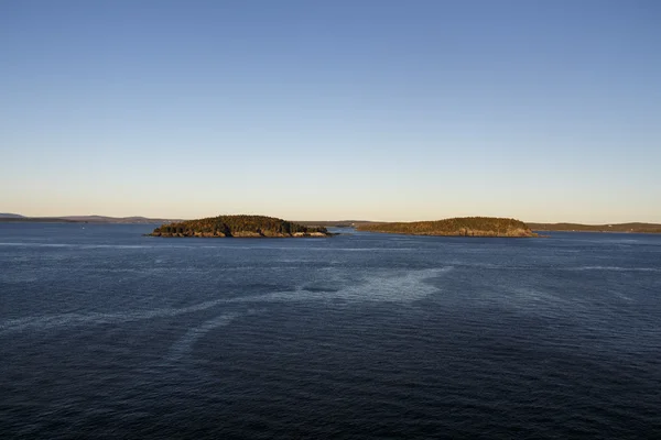 Isola nella baia di Bar Harbor, USA, 2015 — Foto Stock