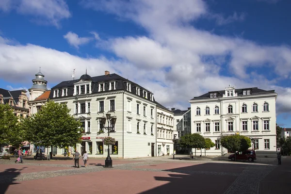 Market place of Crimmitschau, Germany, 2015 — Stock Photo, Image