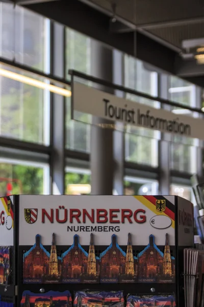 Informação turística em Nuremberga, Alemanha, 2015 — Fotografia de Stock