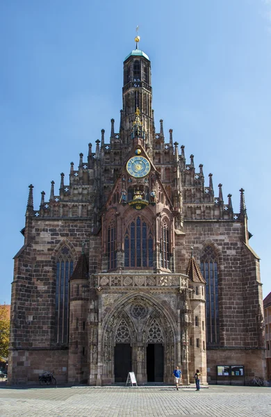 Frauenkirche Nuremberg, Almanya, 2015