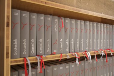 Songbooks 2015 yılında Nuremberg, Almanya, Frauenkirche
