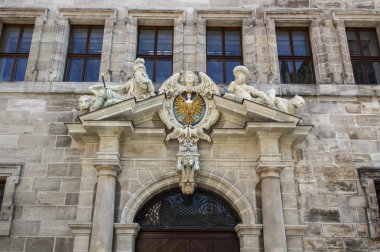 Eski Belediye Binası 2015 Nuremberg, Almanya,