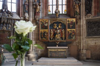 Aziz Sebaldus Kilisesi Nuremberg, Almanya, 2015