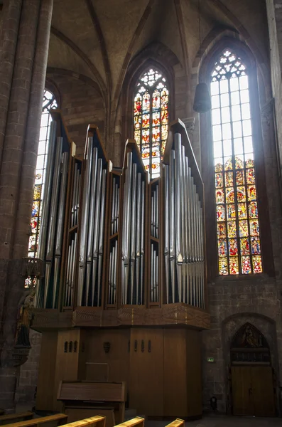 Igreja de São Sebaldo em Nuremberga, Alemanha, 2015 — Fotografia de Stock