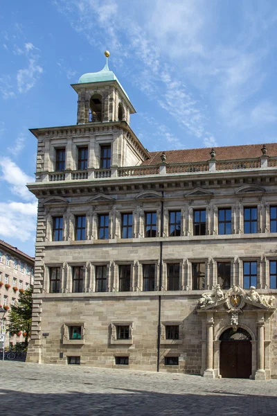 Câmara Municipal velha de Nuremberga, Alemanha, 2015 — Fotografia de Stock