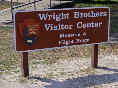 Wright Brothers National Memorial in Kill Devil Hills, 2008 clipart