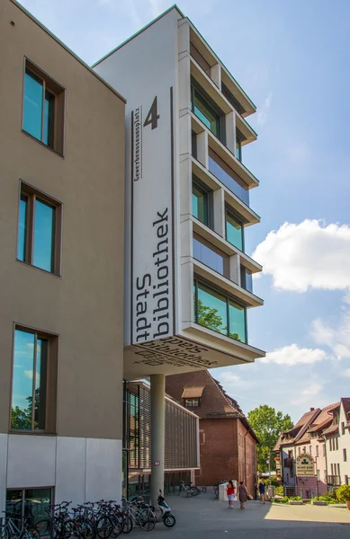 Biblioteca pública de Nuremberga, Alemanha, 2015 — Fotografia de Stock