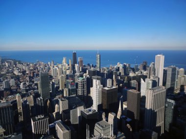 Chicago ve Willis Tower, 2013 Michigan Gölü