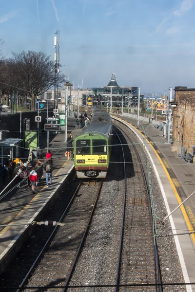 Train station in Dun Laoghaire, Ireland, 2015 — Stock Photo, Image