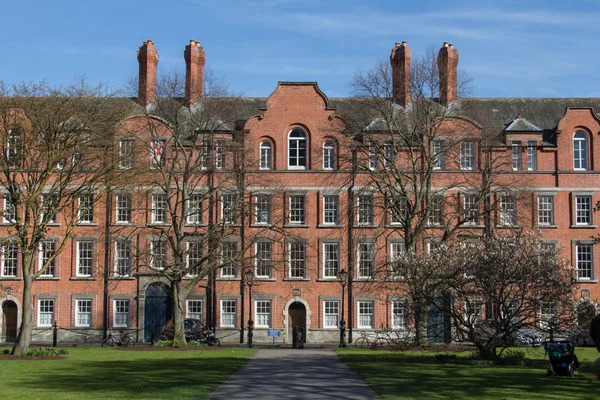 The Rubrics house in the Trinity College of Dublin, Ireland, 201 — Stock Photo, Image