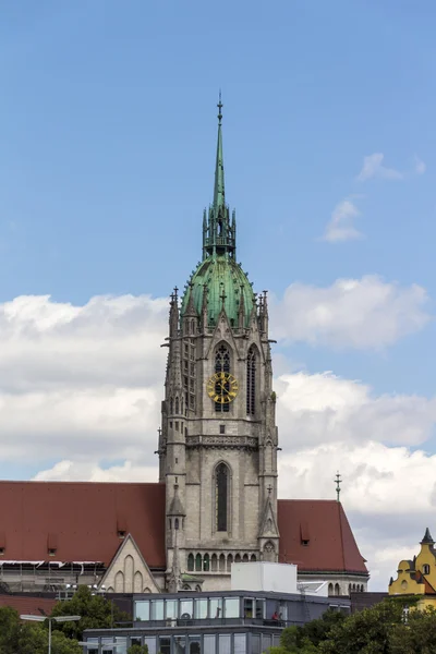 Catedral de São Paulo em Theresienwiese em Munique, 2015 — Fotografia de Stock
