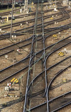 Demiryolu parça ve Hackerbruecke Münih, at anahtarları 2015