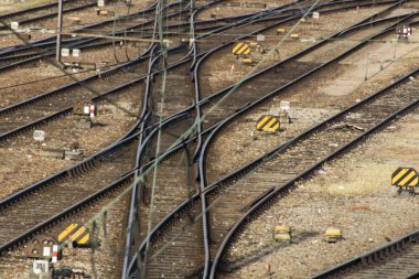 Demiryolu parça ve Hackerbruecke Münih, at anahtarları 2015