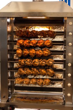 Kızarmış tavuk festivalinde Münih, Theresienwiese üzerinde 2015