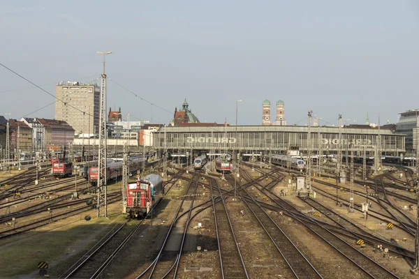 Estação ferroviária central de Munique, 2015 — Fotografia de Stock