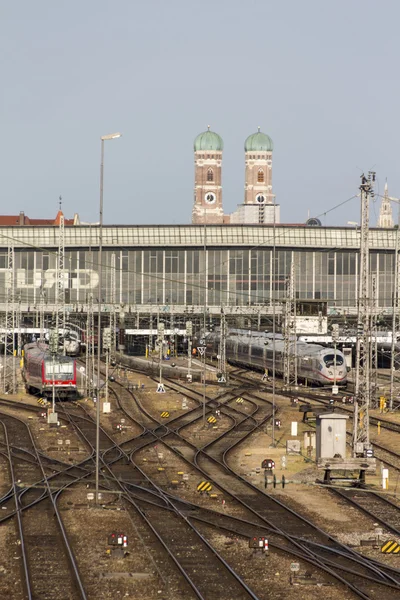 Estação ferroviária central de Munique, 2015 — Fotografia de Stock