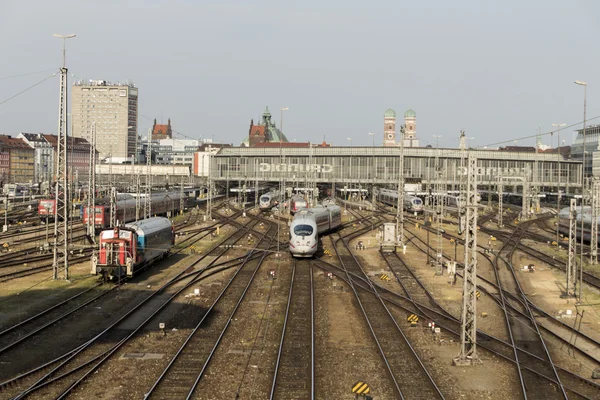 Munich central railway station, 2015 — Stock Photo, Image