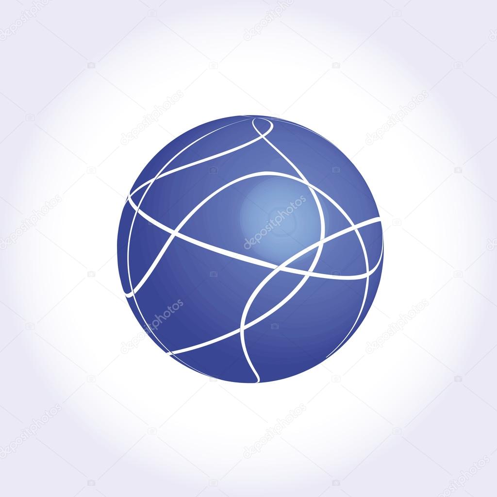 Blue Sphere logotype icon