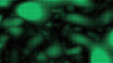 Renkli nokta dizisi arkaplanı izole edildi. Lekelerden dolayı deniz dalgası kamuflajı. Sunum ve pankart için soyut vektör katmanı.